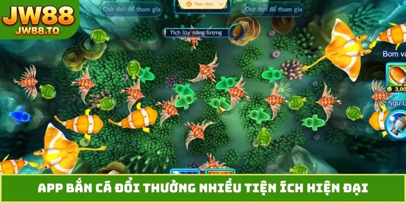 App bắn cá đổi thưởng nhiều tiện ích hiện đại