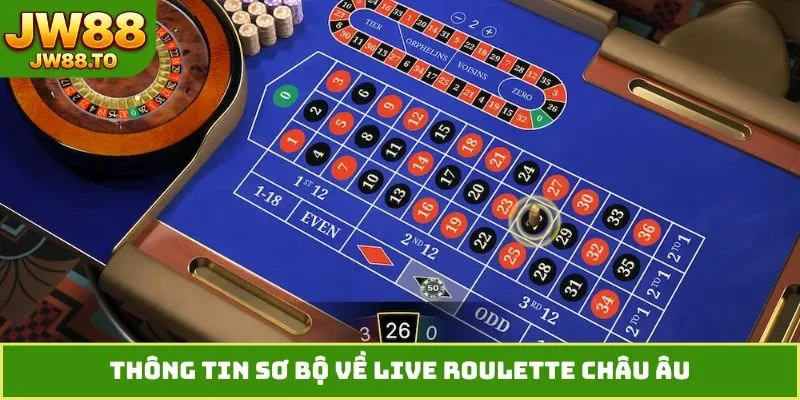 Thông tin sơ bộ về Live Roulette Châu Âu